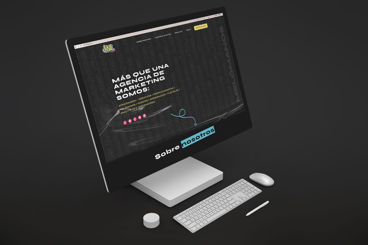 Diseño web UX & UI para agencia de marketing digital en colombia